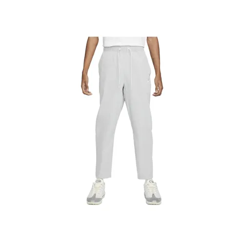 Nike Серые Мужские Вязаные Тренировочные Штаны
