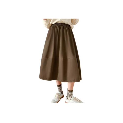 Hirono Journal Повседневный Длинный Юбка Женские