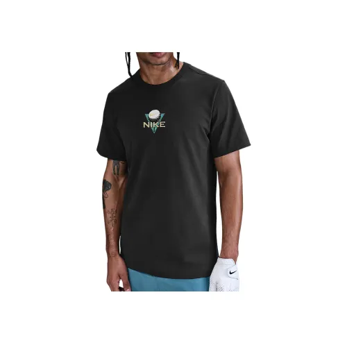 Nike Мужские черные футболки