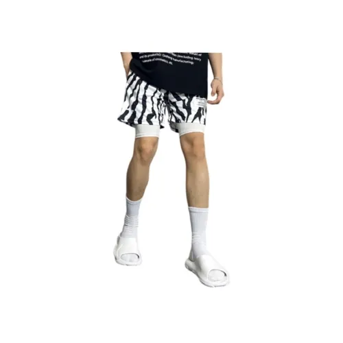 Leopard Kitten Повседневные шорты унисекс