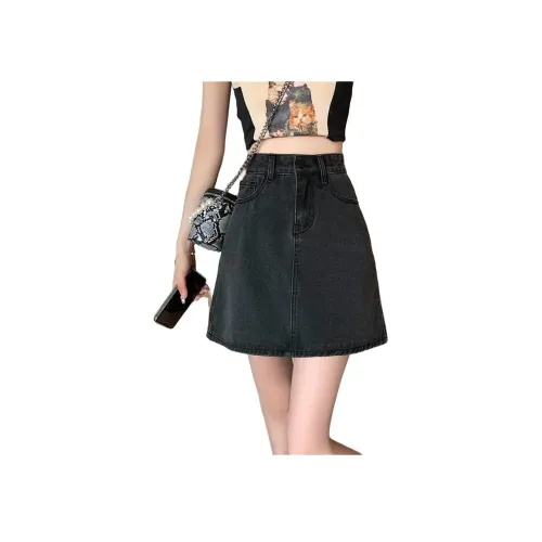 Женские джинсовые короткие юбки