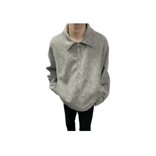 TUOFEI Серый Унисекс Куртки