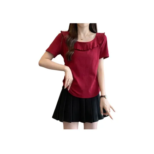 GOSO Стандартный Изогнутый T-Рубашка Женская