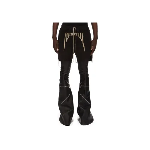 RICK OWENS совместный бренд Черные Мужские Повседневные Шорты