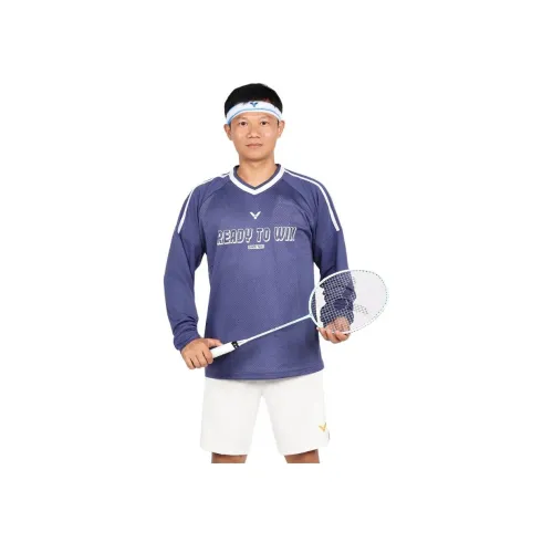 Victor Синий Унисекс T-рубашки