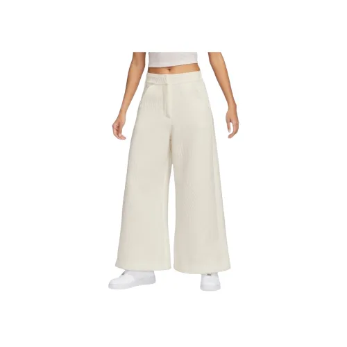 Nike NSW SWDC HR KNIT Брюки Вязаные Тренировочные брюки Женские Экрю