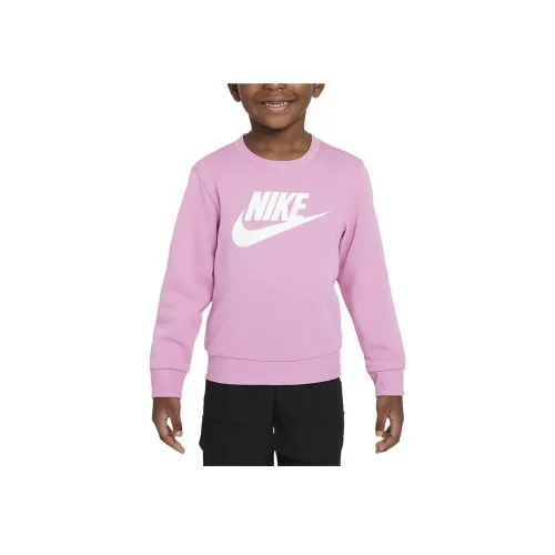 Nike Толстовка Клуб Таинственный Фламинго Красный для детей 3-7 лет