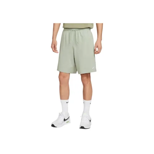 Nike Light Green Men's Casual Shorts Nike Светло-зеленые мужские повседневные шорты