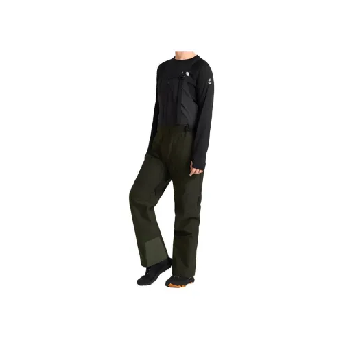 THE NORTH FACE Ветрозащитные штаны мужские зеленые