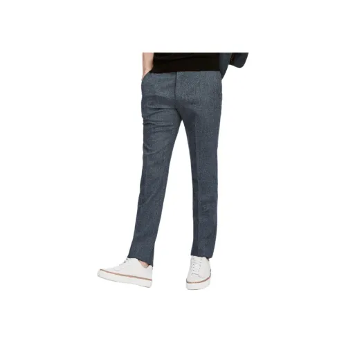 JODOLL Gray Men's Casual Pants JODOLL Серый Мужские Повседневные Брюки