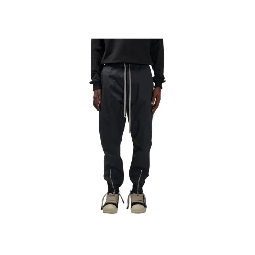 RICK OWENS совместный бренд Черные Мужские Повседневные Штаны