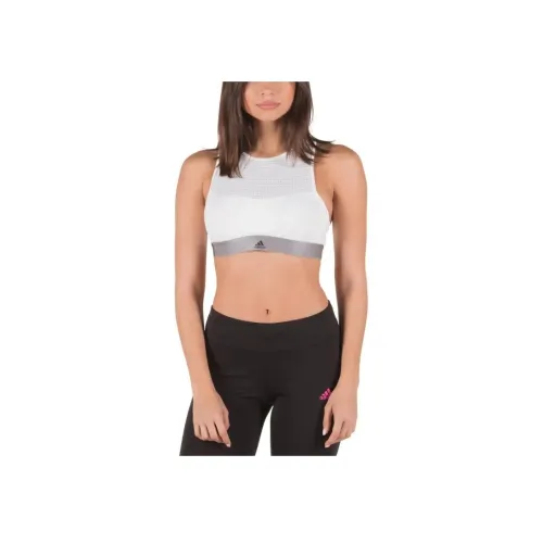 Adidas Performance Climalite Халтер Спортивное белье Женское Белое