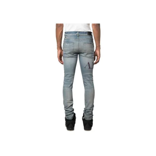 AMIRI Men's Blue Jeans AMIRI Мужские синие джинсы