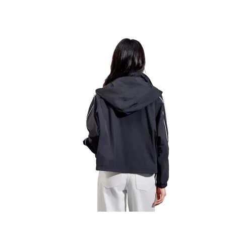 SMEN Куртки и Пальто Женские Черные