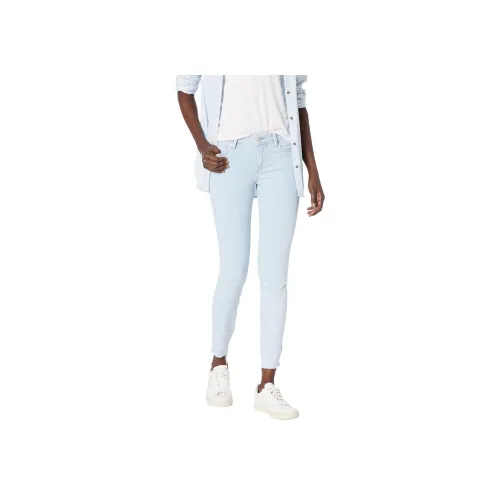 PAIGE Светло-синие Женские Джинсы