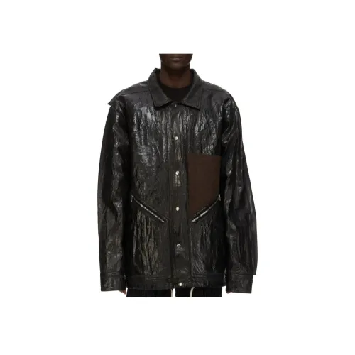 RICK OWENS совместный бренд Черные Мужские Куртки