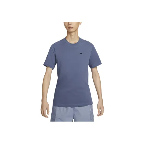 Nike Fen Синий Мужской T-Рубашка