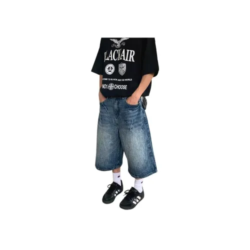 M JEANS STUDIOS 7 Джинсовые шорты Унисекс