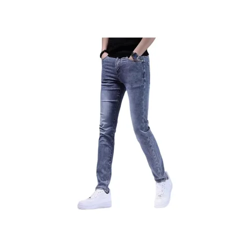 CHENYING Винтажные синие мужские джинсы