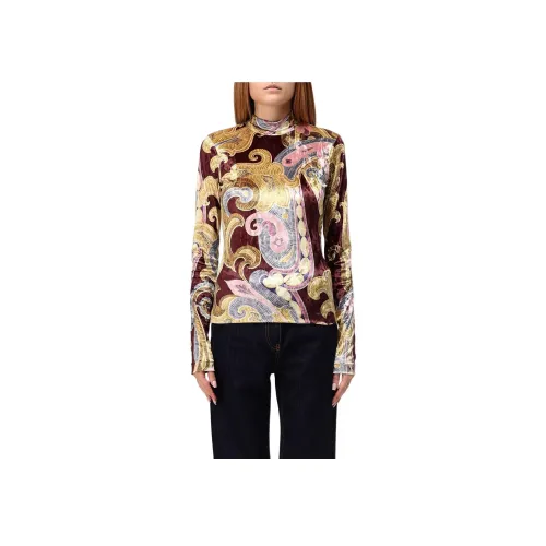 ETRO Многоцветные Женские Футболки