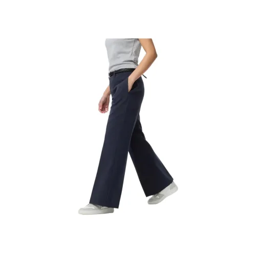 UNIQLO Темно-синие женские костюмные брюки