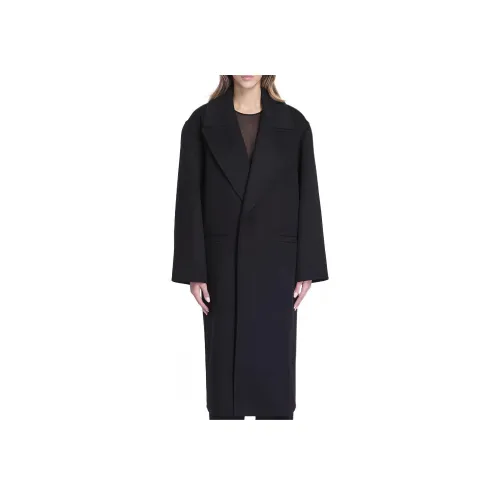 SAINT LAURENT Пальто Женское Черное