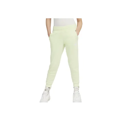 Подростки Nike Вязаные Тренировочные Брюки Sportswear Club Лайм Ледяной