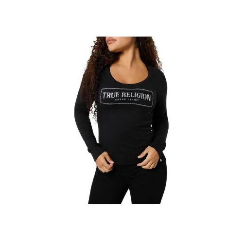 TRUE RELIGION Толстовка Женская Черная