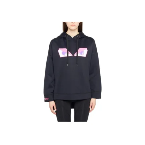 FENDI Морской синий Женские Свитшоты