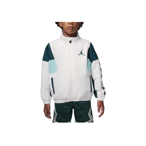 Джордан Куртки Пальто Куртки Пальто Oxidation Зеленый Дети Возраст 3-7 Лет