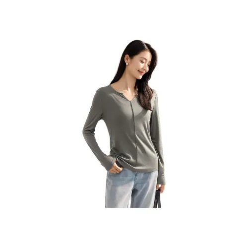 IHIMI Серый Женский Трикотаж