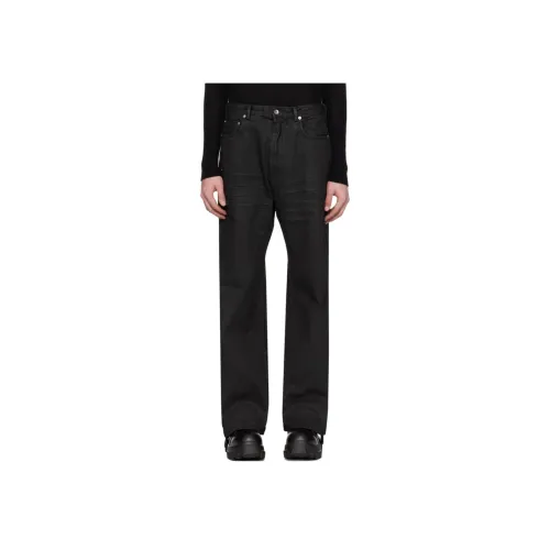 RICK OWENS совместный бренд Черные Мужские Джинсы
