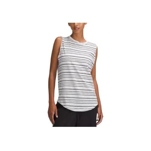 lululemon Майка Женская Белая Черная