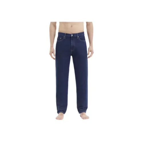 Calvin Klein Джинсовый Синий Мужские Джинсы