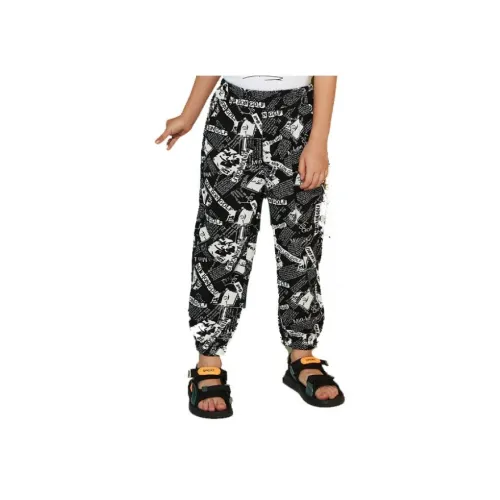 October Mommy Умеренные детские тренировочные штаны унисекс для малышей черные