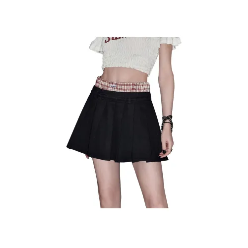 UNIFREE Джинсовые короткие юбки Женские