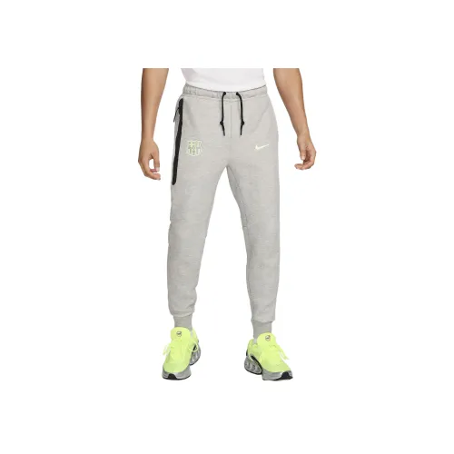 nike FW24 Вязаные тренировочные брюки мужские темно-серые