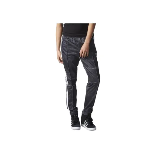 Adidas Originals Rita Ora Вязаные Спортивные Штаны Женские Черные