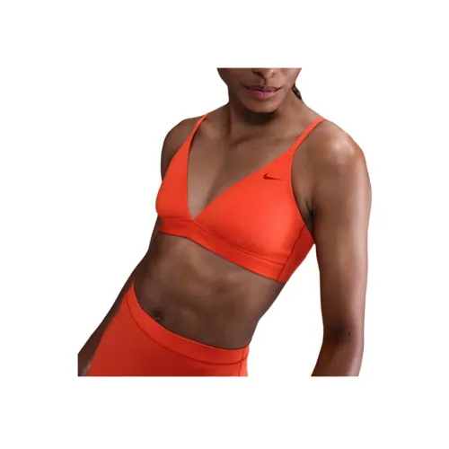 Nike Clothing Пряный Красный Женские Бюстгальтеры