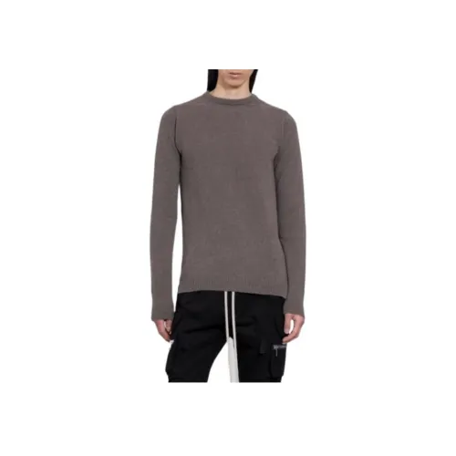 RICK OWENS совместный бренд Серый Белый Мужские Свитера