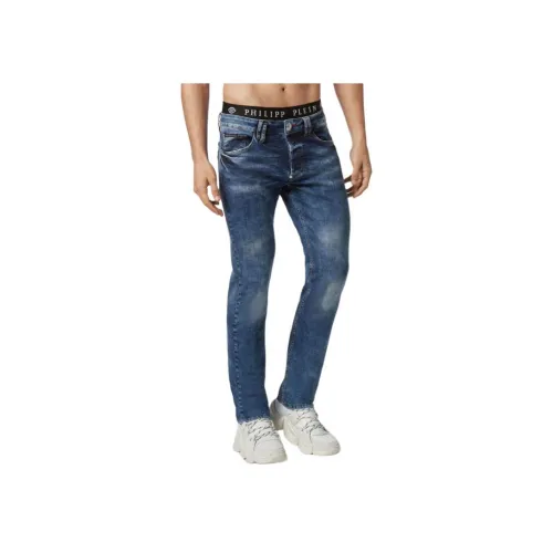PHILIPP PLEIN Blue Men's Jeans  
PHILIPP PLEIN Синий Мужские Джинсы