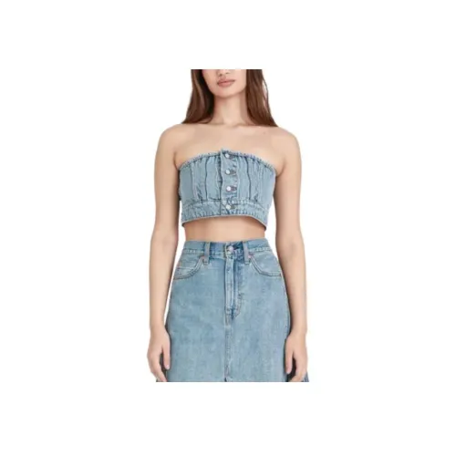 Levis Синий Женский Топ без бретелек