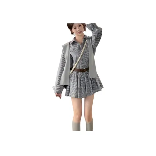 ZUKIZUKI Длинное платье с длинными рукавами женское