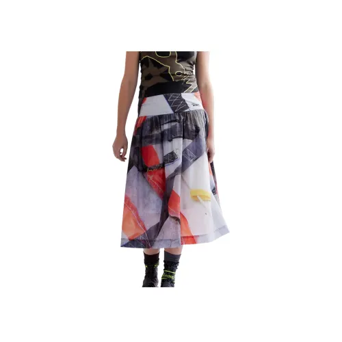 PERKS AND MINI SS25 Повседневный Длинный Юбка Женские