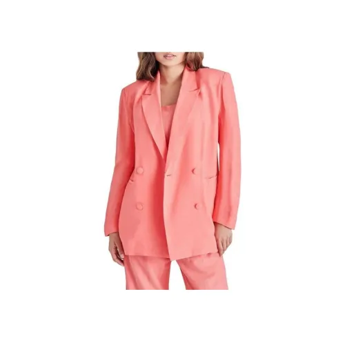 STEVE MADDEN Бизнес-костюм Пальто Женское Розовый