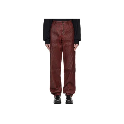 Mugler Красные Унисекс Джинсы