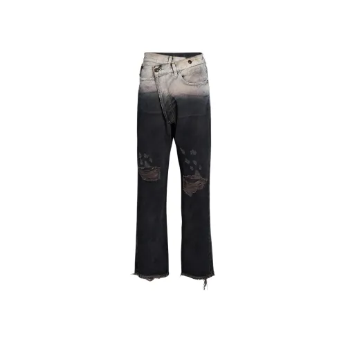 R13 Черные Женские Джинсы