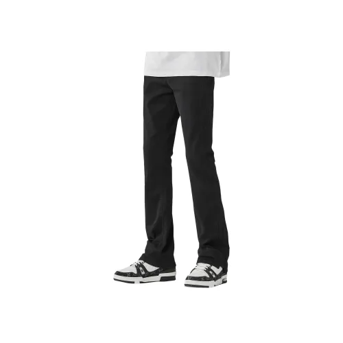 FOREST LIBRARY Черный Унисекс Джинсы