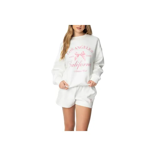 Edikted Белый Женский Свитшот