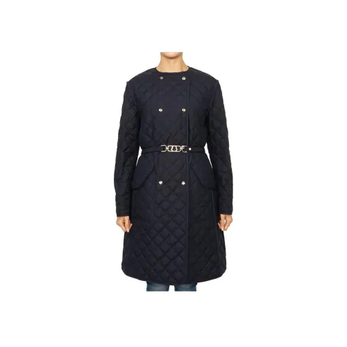 Moncler Пуховик Женские Морской Синий